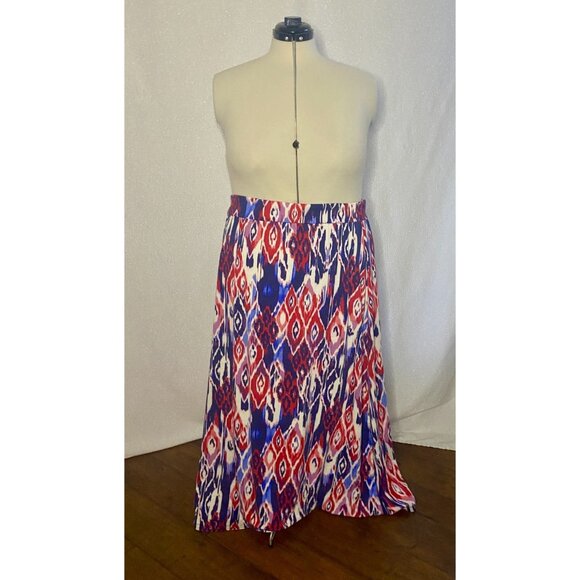 Faded Glory aztec print plus size maxi skirt. Size 4x (26w-28) - Picture 1 of 3